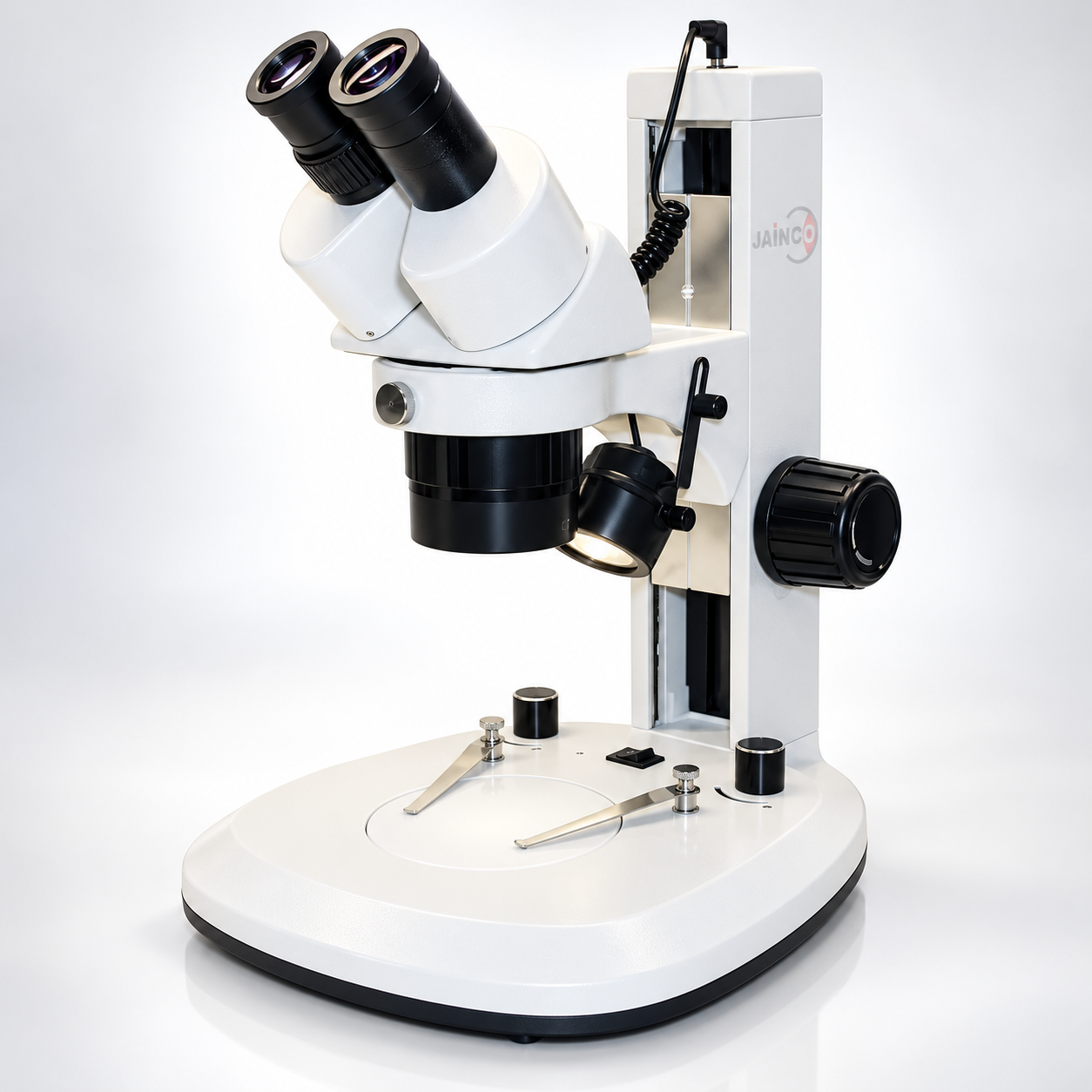 3 Way LED Light Dual Power Stereo Microscope
